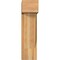 Ekena Millwork Traditional Block Rough Sawn Bracket w/ Offset Brace, Western Red Cedar, 8"W x 18"D x 30"H BKT0806X18X30TRA05RWR - alternate 4